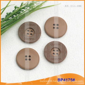 Polyester button/Plastic button/Resin Shirt button for Coat BP4175